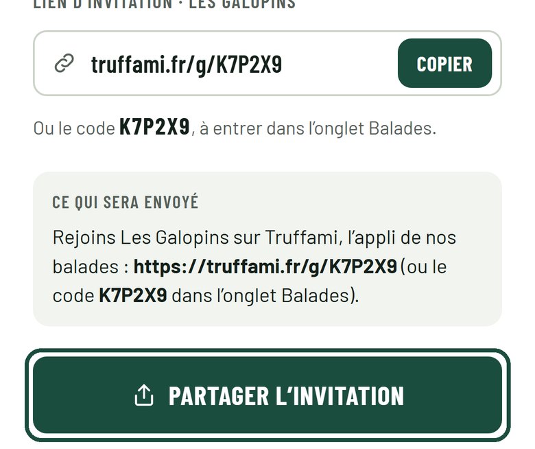Étape 3 : Envoie l’invitation
