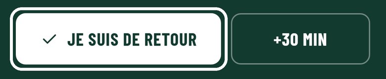 Étape 4 : Je suis de retour