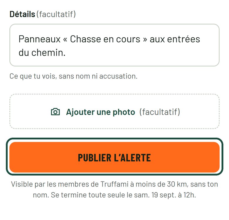 Étape 4 : Publie l’alerte